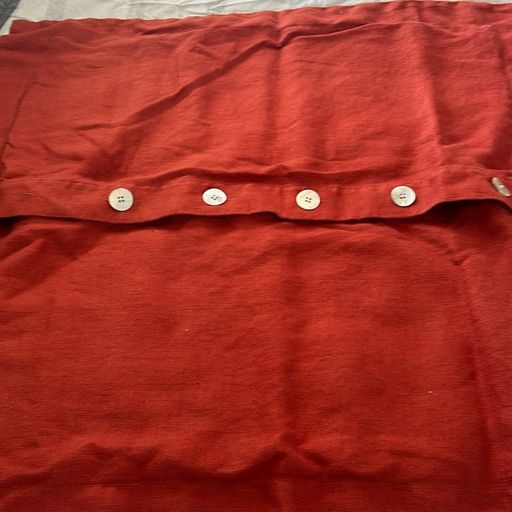 Pottery Barn 100% linen euro sham